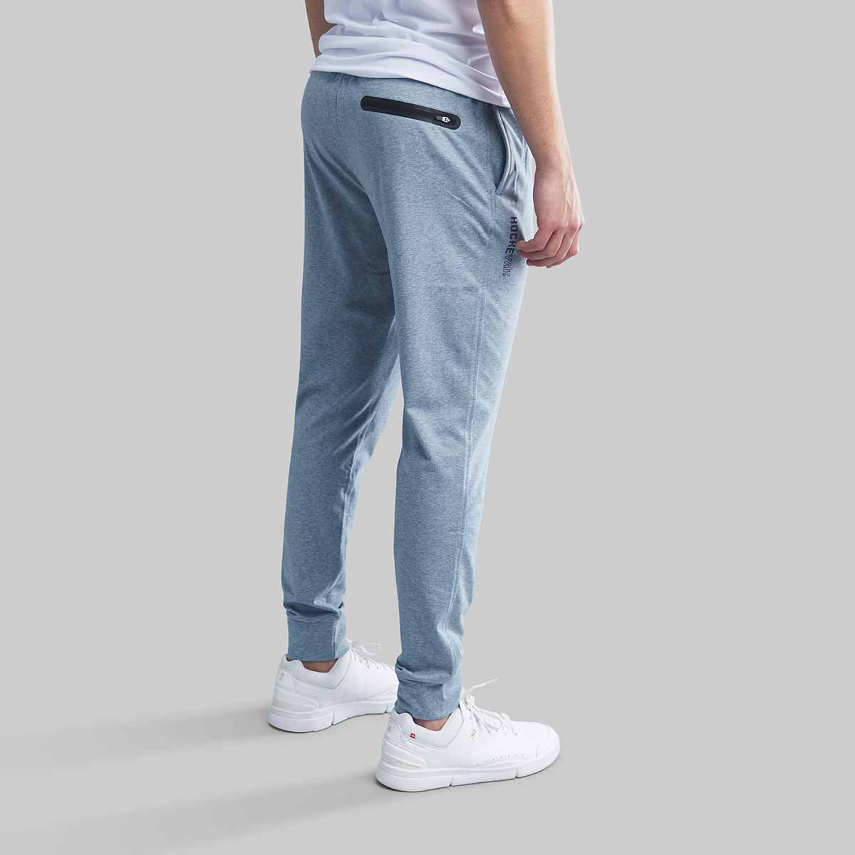 GREY PERFORMANCE FLEECE JOGGERS