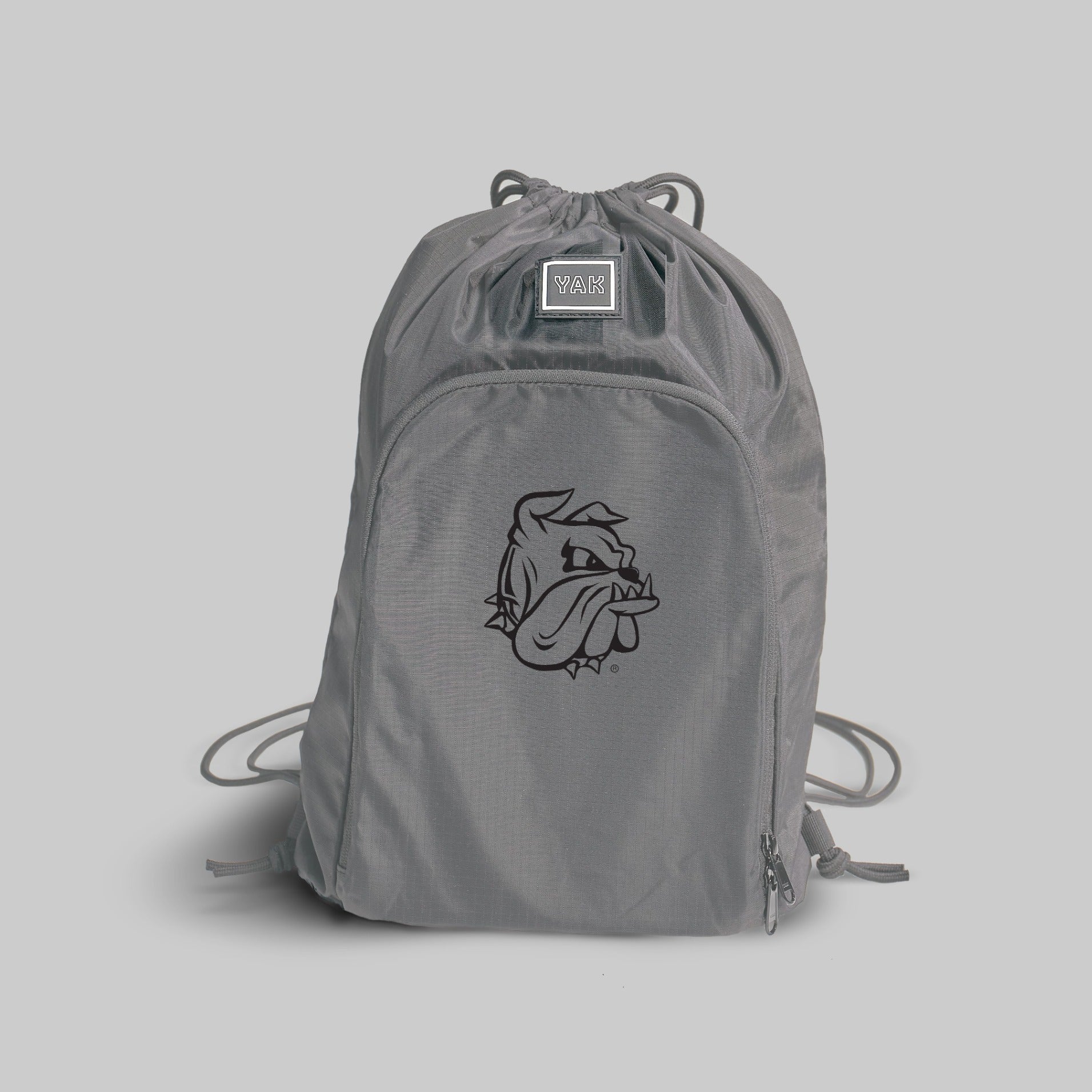 UMD GREY CINCH SAK