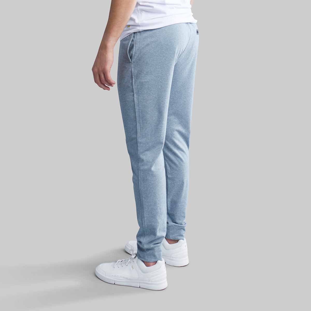 GREY PERFORMANCE FLEECE JOGGERS